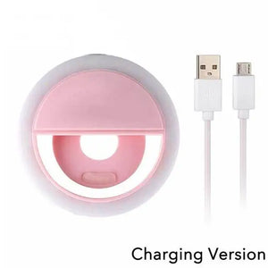 USB Charge LED Selfie Ring Light for Phones