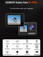 Load image into Gallery viewer, 4K Action Camera EXSKOF E1 PRO
