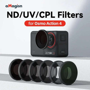 4Pack Lens Filter Set for DJI Osmo Action