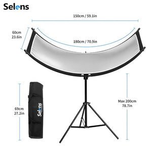 Reflector with Tripod for Studio Photography