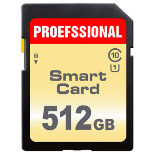 Professional Camera Memory Card 128GB 64GB 32GB Class10 UHS-I