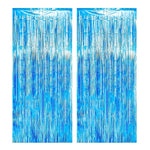 Load image into Gallery viewer, 2Pcs 2m Tinsel Curtain Party Background Decor
