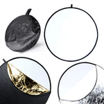 Load image into Gallery viewer, Collapsible Photography Reflector 5in1 24&quot;
