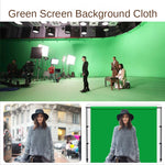 Load image into Gallery viewer, Green Screen Backdrop 3x6M Chromakey Photography Studio
