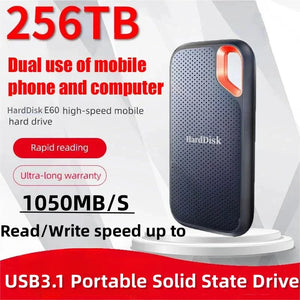 Mobile SSD USB 3.1 External Hard Drive 1TB 2TB