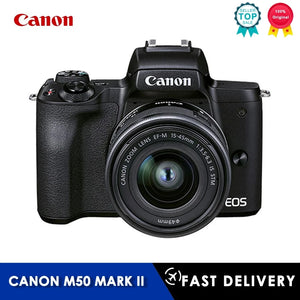 Canon EOS M50 Mark II - Mirrorless Camera EF-M 15-45mm Lens