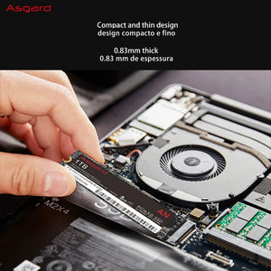 Asgard M.2 SSD - 512GB, 1TB, 2TB PCIe NVMe Solid State Drive